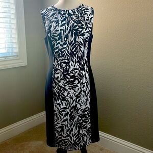 New York & Co. size 8 black & white dress